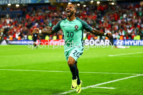 Ricardo Quaresma Portugal scores v Croatia Europeans 2016