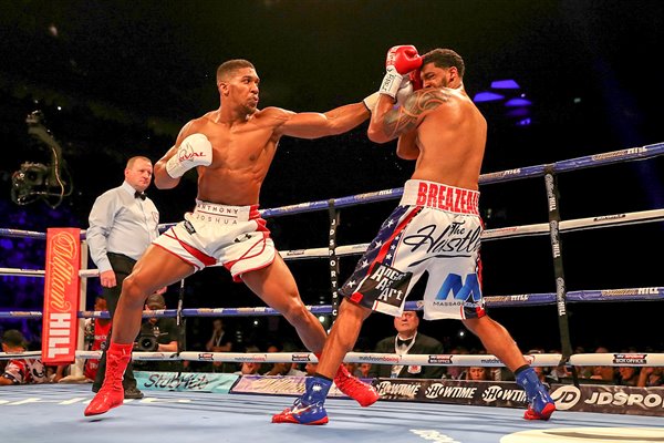 Anthony Joshua v Dominic Breazeale O2 London 2016