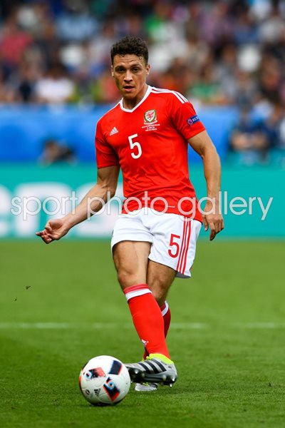 James Chester Wales v Northern Ireland Europeans 2016