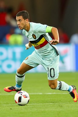 Eden Hazard Belgium v Hungary Toulouse Europeans 2016