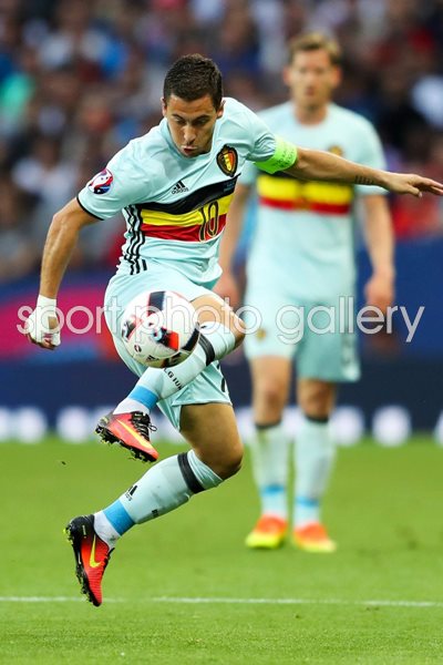 Eden Hazard Belgium v Hungary Toulouse Europeans 2016
