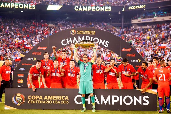 Chile Champions Copa America 2016