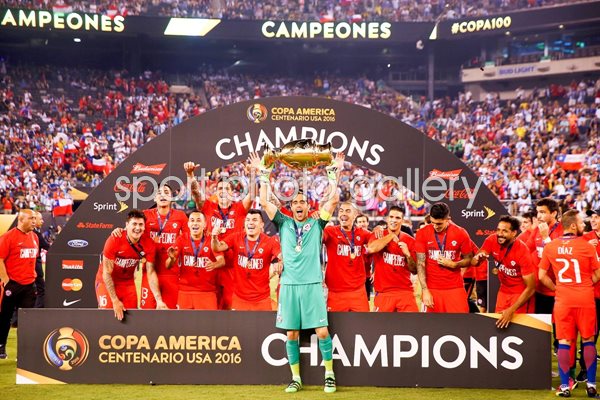Chile Champions Copa America 2016