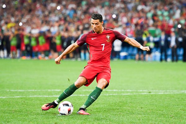Cristiano Ronaldo Portugal penalty Europeans 2016