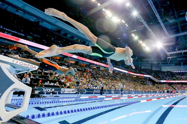 Michael Phelps Giles Smith USA Men's 100m Butterfly