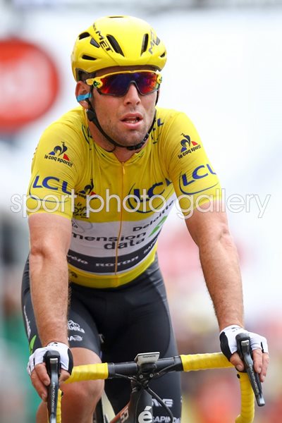 Mark Cavendish Yellow Jersey Tour de France 2016