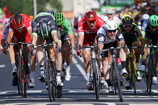 Mark Cavendish wins Stage 6 sprint Tour de France 2016