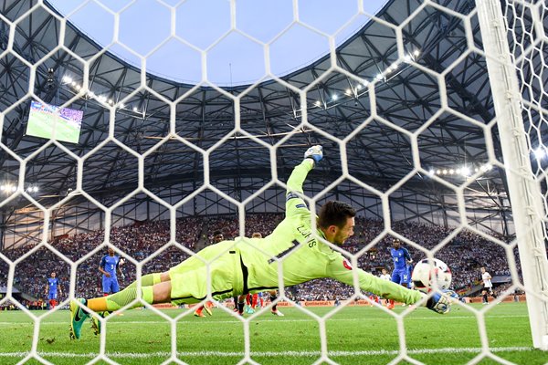 Hugo Lloris France v Germany Semi Final 2016