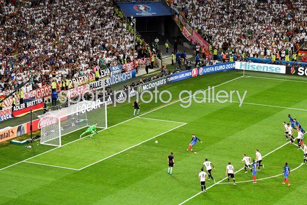 Antoine Griezmann France Penalty v Germany Marseille 2016