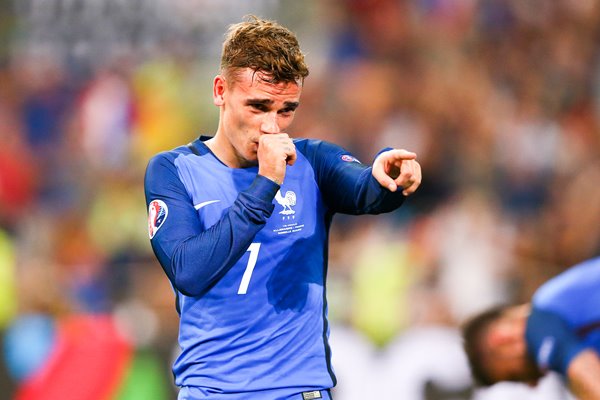 Antoine Griezmann France scores v Germany 2016