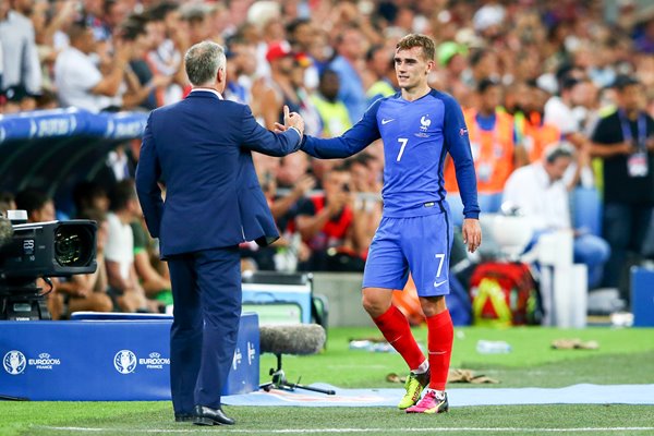 Didier Deschamps & Antoine Griezmann France Marseille 2016