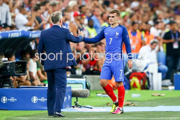 Didier Deschamps & Antoine Griezmann France Marseille 2016