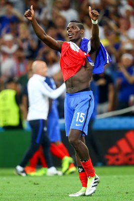 Paul Pogba France v Germany European Semi Final 2016