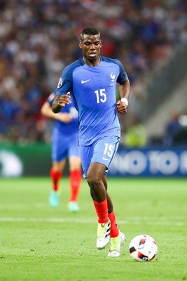 Paul Pogba France v Germany European Semi Final 2016