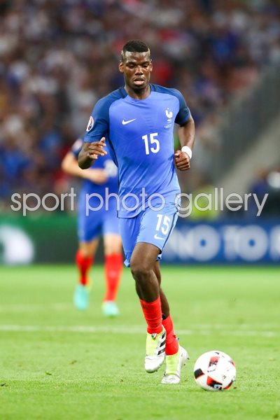 Paul Pogba France v Germany European Semi Final 2016
