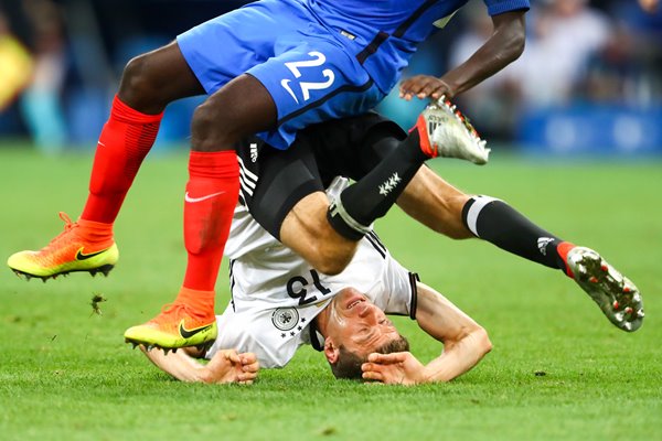 Thomas Mueller Germany & Samuel Umtiti France 2016