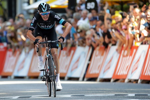 Chris Froome Sky wins Stage 8 Tour de France 2016