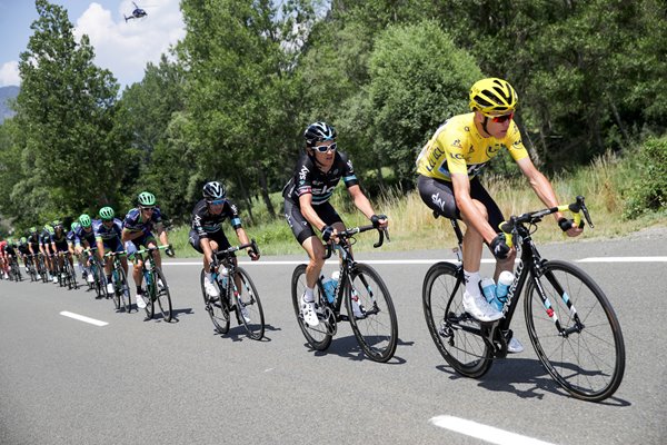 Chris Froome Sky Tour de France Yellow 2016