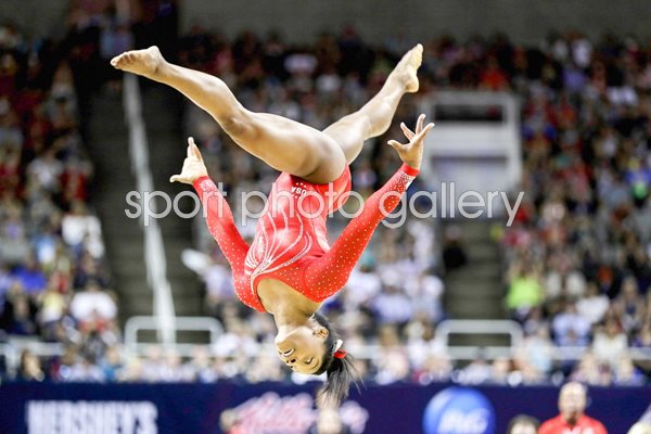 Simone Biles USA floor exercise 2016
