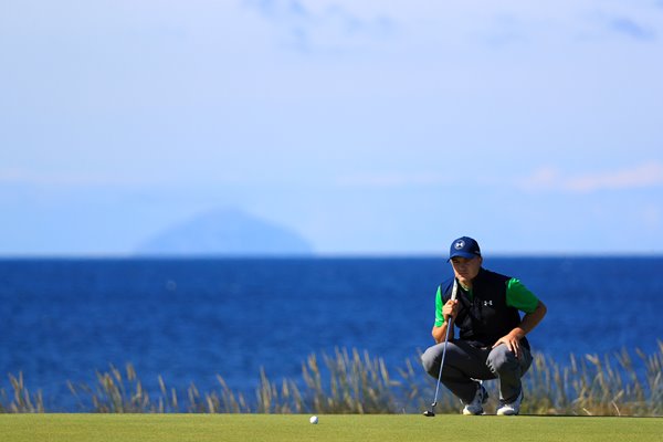 Jordan Spieth British Open Troon 2016