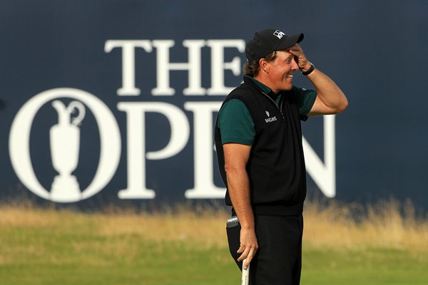 Phil Mickelson 63 Round 1 Open Troon 2016