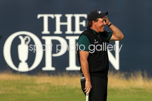 Phil Mickelson 63 Round 1 Open Troon 2016