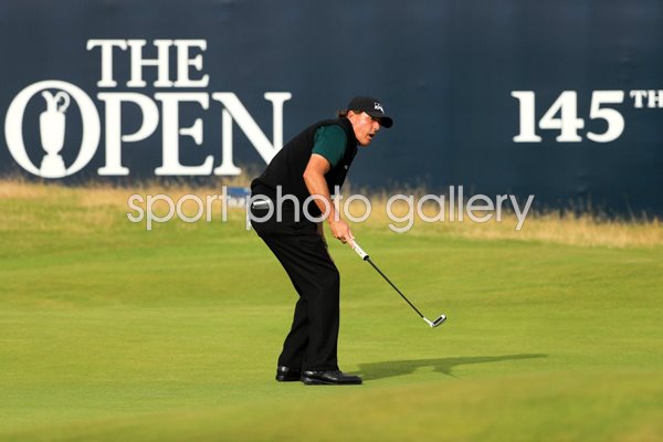 Phil Mickelson 63 Round 1 Open Troon 2016