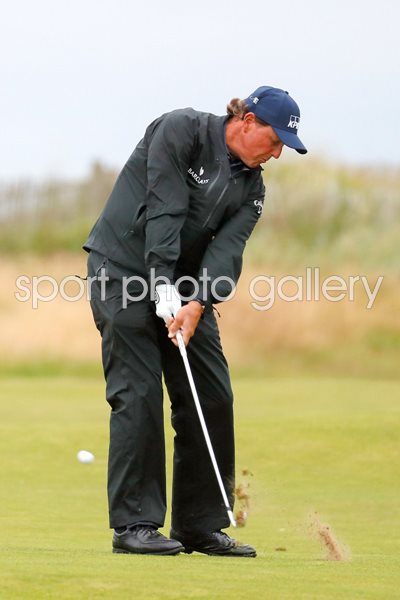Phil Mickelson 63 Round 1 Open Troon 2016