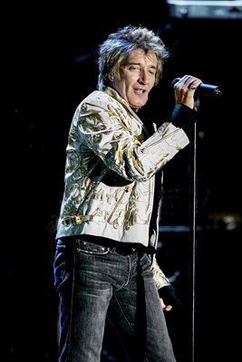 Rod Stewart performs in NYC