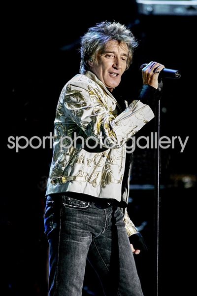 Rod Stewart performs in NYC
