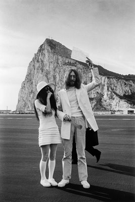 John and Yoko's wedding