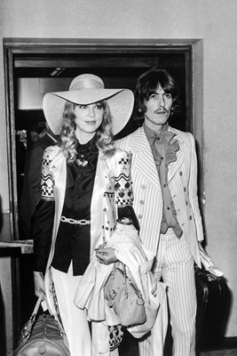 George Harrison and Patti Boyd 1968