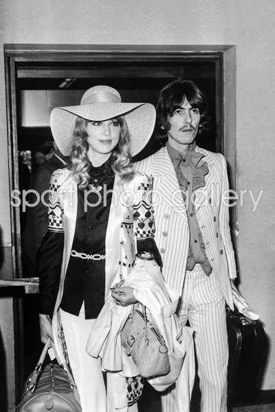 George Harrison and Patti Boyd 1968