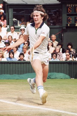 John McEnroe USA Wimbledon 1977