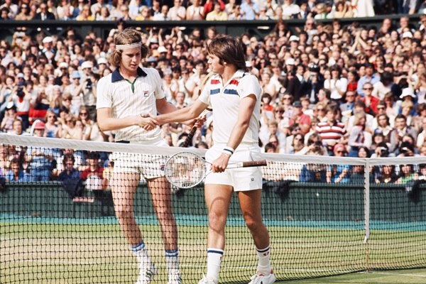 John McEnroe & Jimmy Connors Wimbledon 1977