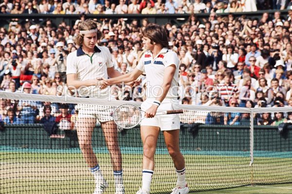 John McEnroe & Jimmy Connors Wimbledon 1977