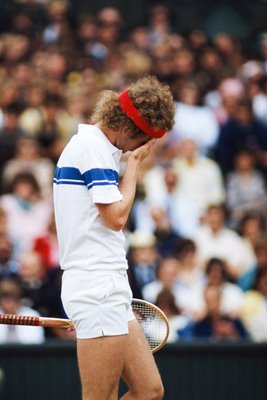 John McEnroe Centre Court Wimbledon Final 1981