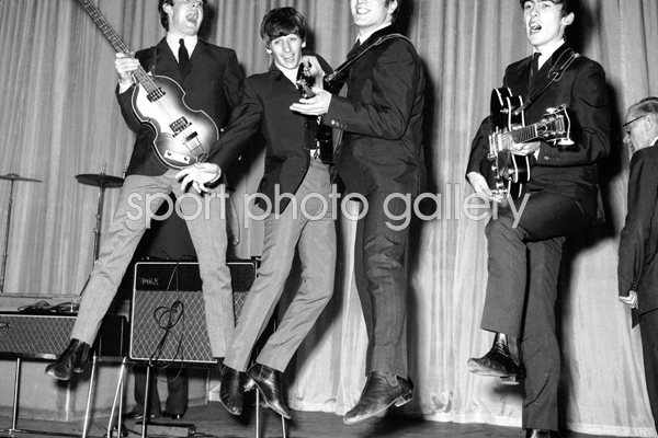 Leaping Beatles 1963