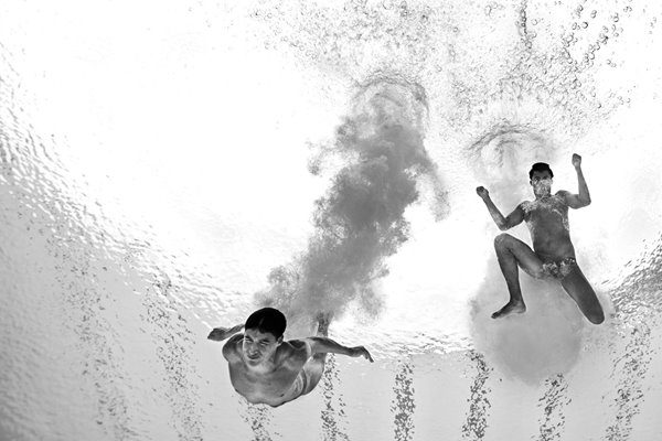 Diving Edickson Contreras and Enrique Rojas Venezuela