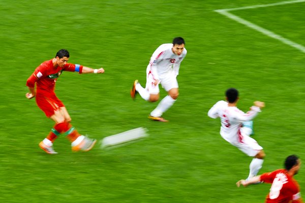 Ronaldo Blur 2010 - Portugal v North Korea 