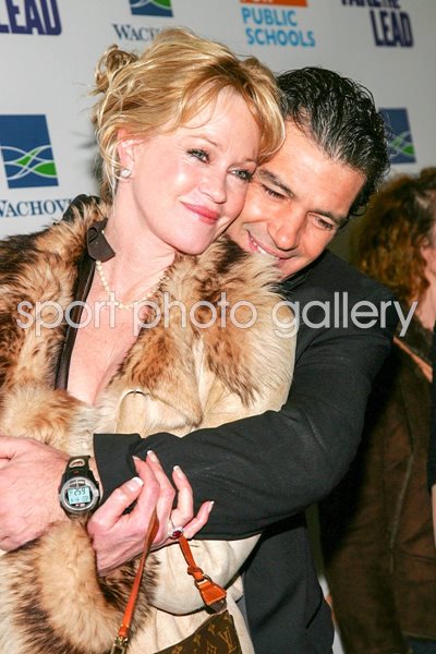 Melanie Griffith and Antonio Banderas 
