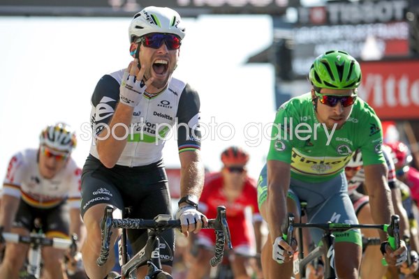 Mark Cavendish Great Britain wins 4th Tour 2016 Stage 