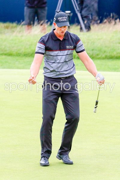 Henrik Stenson Winning Moment Open Troon 2016