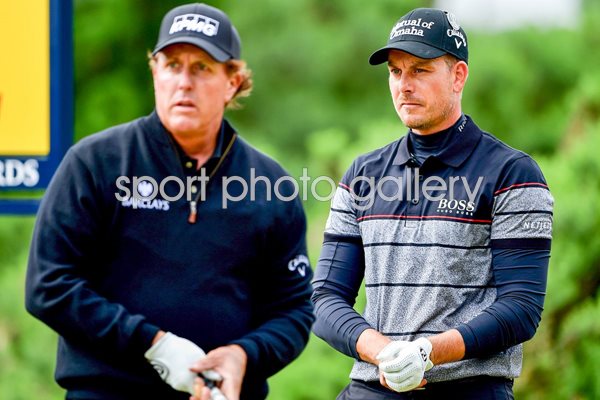 Stenson & Mickelson Dual of the Sons Troon 2016