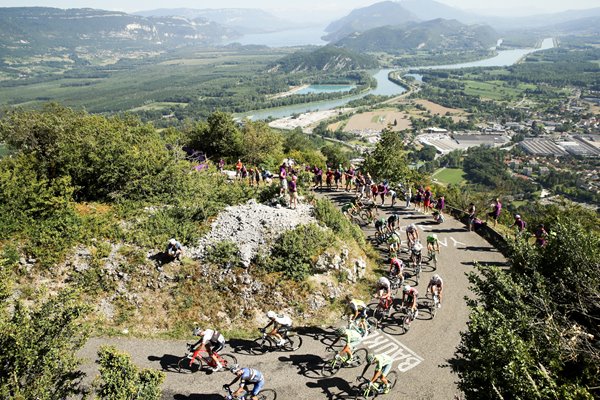 Lacets du Grand Colombier Tour de France 2016