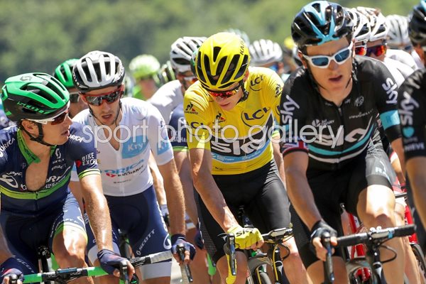 Adam Yates & Chris Froome Great Britain Tour 2016