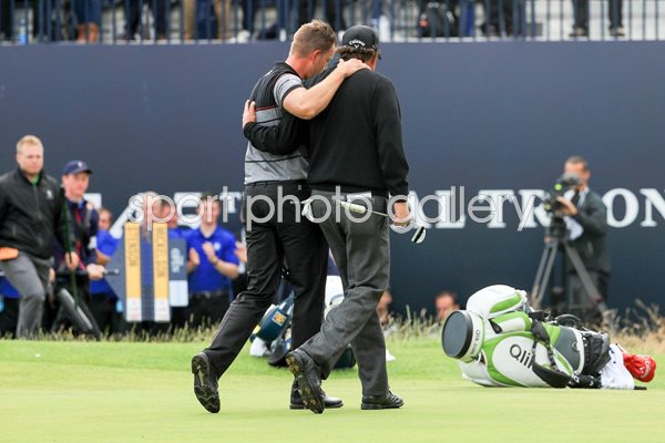 Henrik Stenson & Phil Mickelson Open Troon 2016