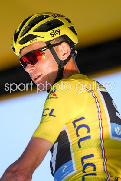 Chris Froome Sky Tour de France Yellow 2015
