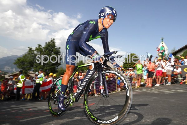 Nairo Quintana Movistar Stage 18 Time Trial 2016