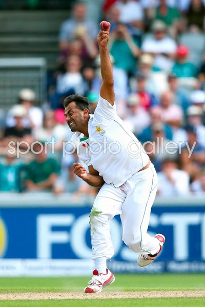 Wahab Riaz Pakistan v England Old Trafford 2016